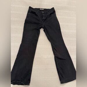 Levi's Women's Black High Rise Boot Cut Jeans